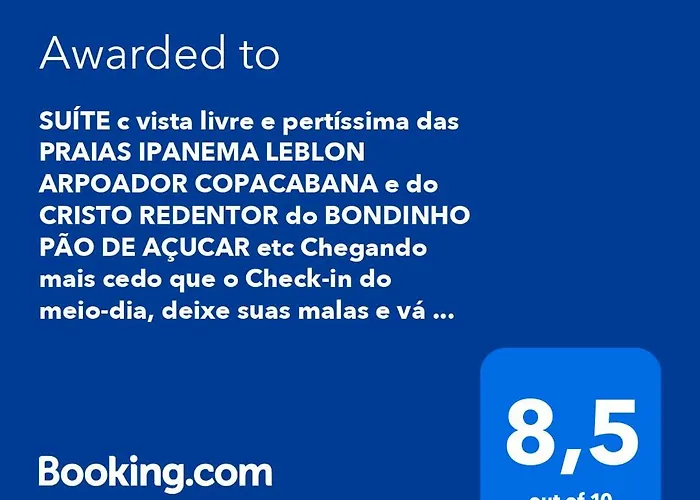 1 Quarto c vista livre e banheiro privativo e perto das PRAIAS IPANEMA LEBLON ARPOADOR COPACABANA e do CRISTO REDENTOR do BONDINHO PÃO AÇUCAR ETC Chegando mais cedo que o Check-in do meio-dia, deixe suas malas, idem no Check-out das 10h manhã Rio de 